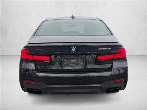 Black Sapphire Metallic 2023 BMW M550 i Xdrive