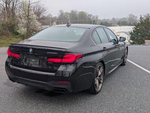 Black Sapphire Metallic 2023 BMW M550 i Xdrive