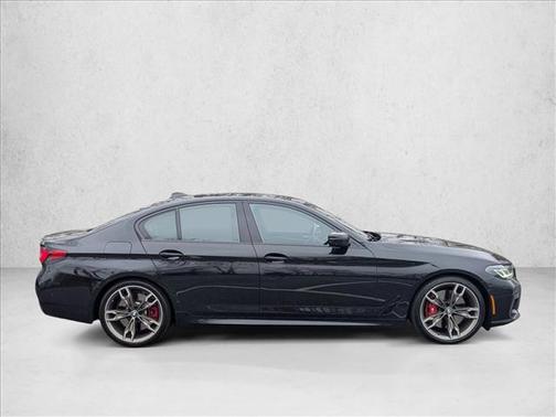 Black Sapphire Metallic 2023 BMW M550 i Xdrive