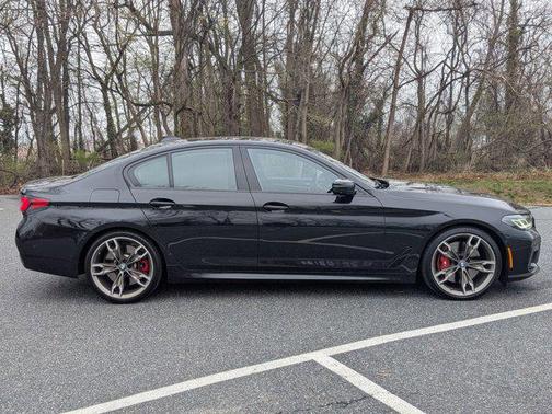Black Sapphire Metallic 2023 BMW M550 i Xdrive