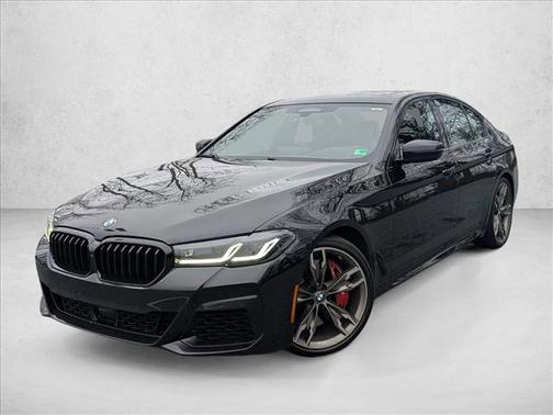 Black Sapphire Metallic 2023 BMW M550 i Xdrive
