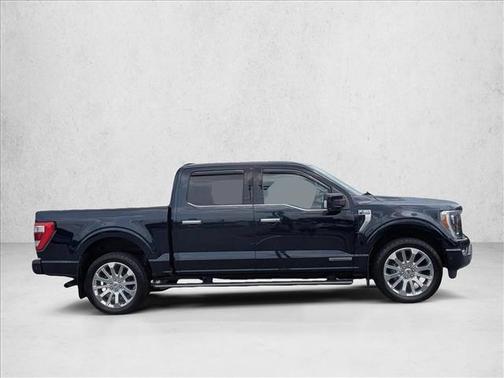 Antimatter Blue Metallic 2022 Ford F-150 Limited