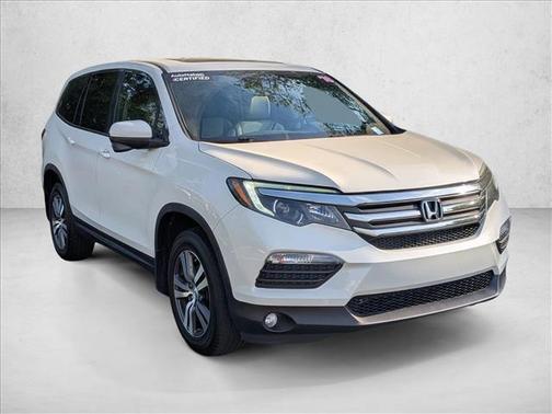 White Diamond Pearl 2018 Honda Pilot EX-L