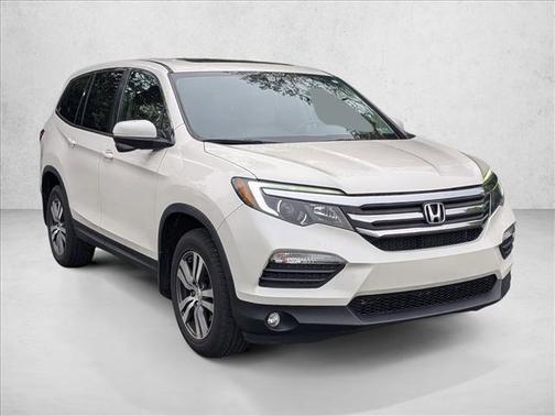 White Diamond Pearl 2018 Honda Pilot EX-L