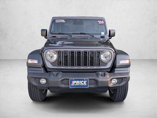 Granite Crystal Metallic Clearcoat 2026 Jeep Wrangler Sport S