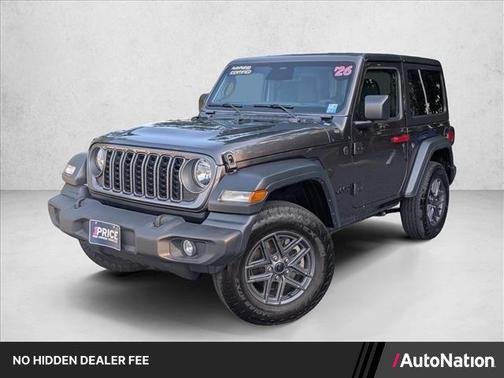 Granite Crystal Metallic Clearcoat 2026 Jeep Wrangler Sport S