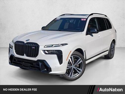 Mineral White Metallic 2025 BMW X7 M60i