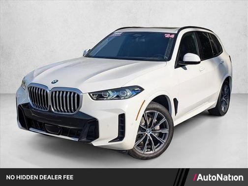 Alpine White 2024 BMW X5 xDrive40i