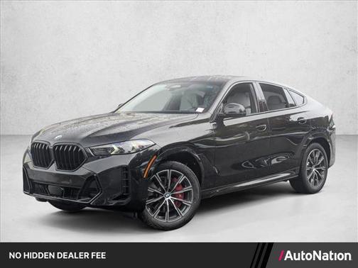 Black Sapphire Metallic 2026 BMW X6 xDrive40i