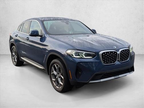 Phytonic Blue Metallic 2024 BMW X4 xDrive30i
