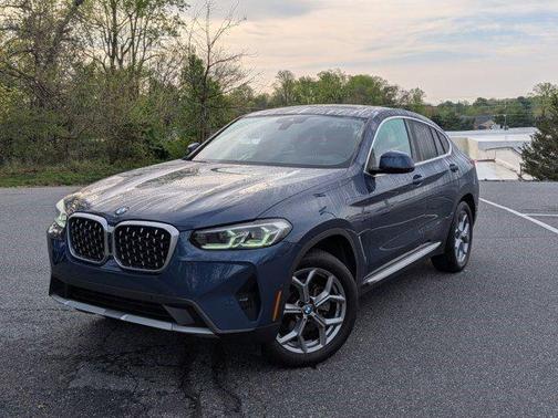 Phytonic Blue Metallic 2024 BMW X4 xDrive30i