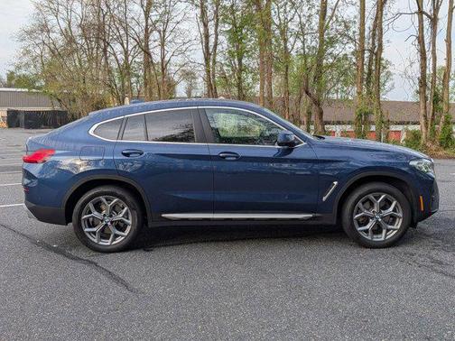 Phytonic Blue Metallic 2024 BMW X4 xDrive30i