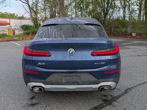 Phytonic Blue Metallic 2024 BMW X4 xDrive30i