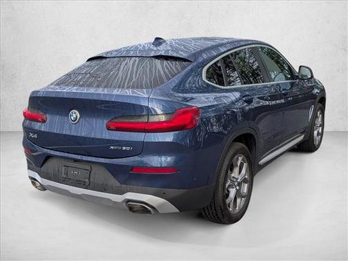 Phytonic Blue Metallic 2024 BMW X4 xDrive30i