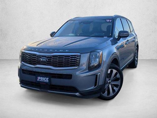 Everlasting Silver 2021 Kia Telluride EX