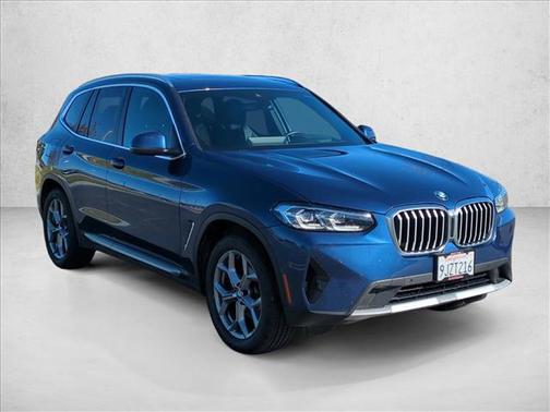 Phytonic Blue Metallic 2024 BMW X3 xDrive30i
