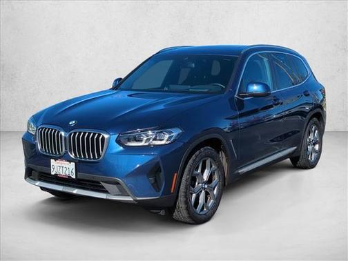 Phytonic Blue Metallic 2024 BMW X3 xDrive30i