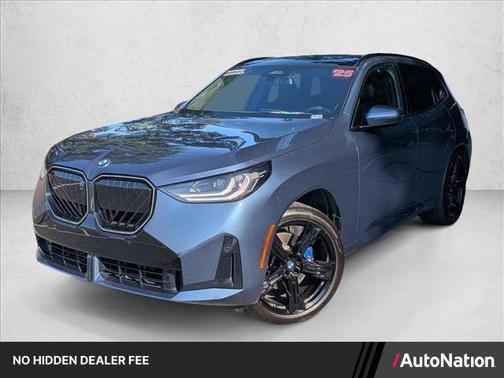 Arctic Race Blue Metallic 2025 BMW X3 30 xDrive