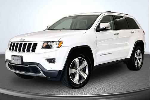 Bright White Clearcoat 2015 Jeep Grand Cherokee Limited