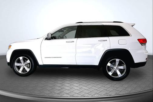 Bright White Clearcoat 2015 Jeep Grand Cherokee Limited