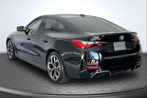 Black Sapphire Metallic 2024 BMW i4 Gran Coupe M50