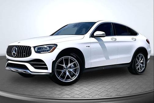 Polar White 2023 Mercedes-Benz AMG GLC 43 4MATIC Coupe