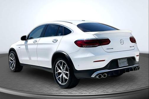 Polar White 2023 Mercedes-Benz AMG GLC 43 4MATIC Coupe
