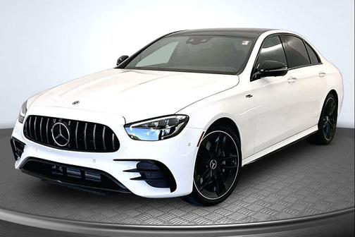Polar White 2022 Mercedes-Benz AMG E 53 4MATIC