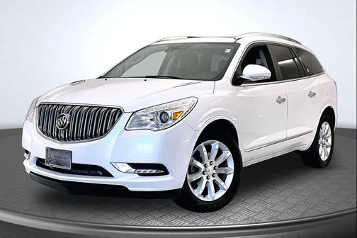 White Frost Tricoat 2017 Buick Enclave Premium