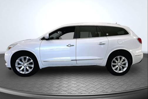 White Frost Tricoat 2017 Buick Enclave Premium