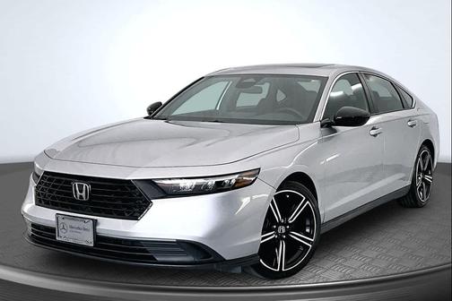 Lunar Silver Metallic 2023 Honda Accord Hybrid Sport
