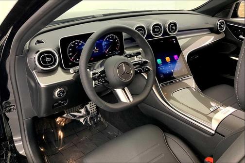 Black 2025 Mercedes-Benz C-Class C 300 4MATIC