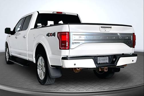 White Platinum Metallic Tri-Coat 2016 Ford F-150 Platinum
