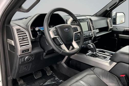 White Platinum Metallic Tri-Coat 2016 Ford F-150 Platinum