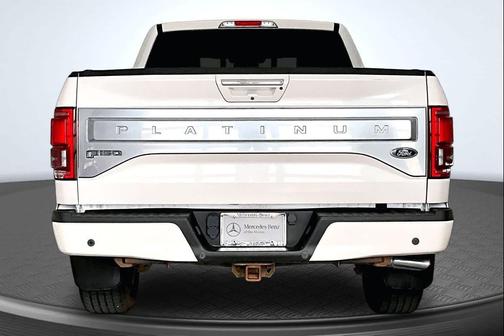 White Platinum Metallic Tri-Coat 2016 Ford F-150 Platinum