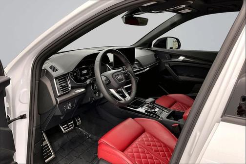 Glacier White Metallic 2024 Audi SQ5 3.0T Premium Plus