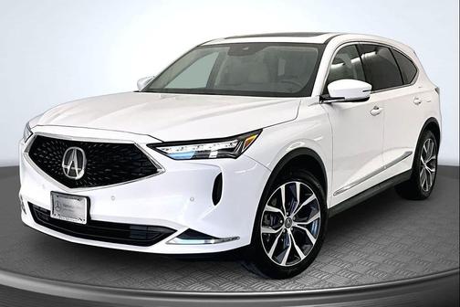 Platinum White Pearl 2022 Acura MDX Technology Package