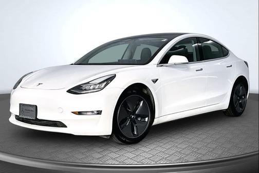 Pearl White Multi-Coat 2020 Tesla Model 3 Long Range