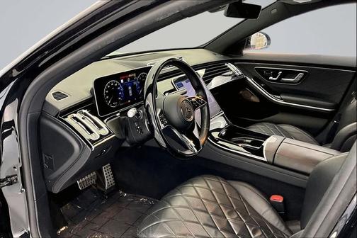 Obsidian Black Metallic 2021 Mercedes-Benz S-Class 4MATIC