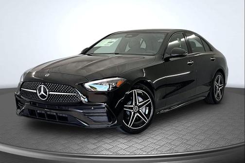 Black 2026 Mercedes-Benz C-Class C 300 4MATIC