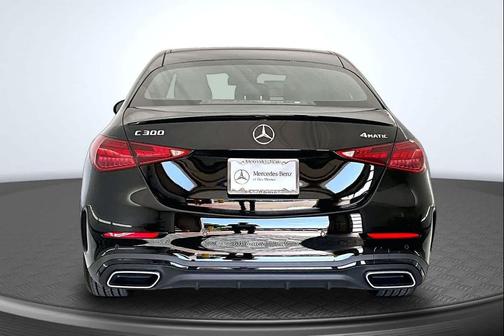 Black 2026 Mercedes-Benz C-Class C 300 4MATIC