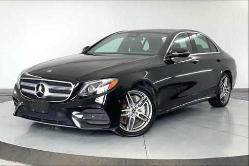 Black 2019 Mercedes-Benz E-Class 4MATIC