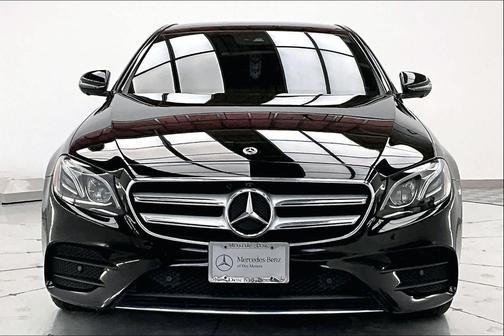 Black 2019 Mercedes-Benz E-Class 4MATIC
