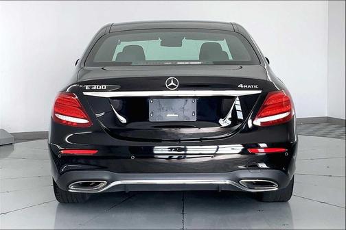 Black 2019 Mercedes-Benz E-Class 4MATIC