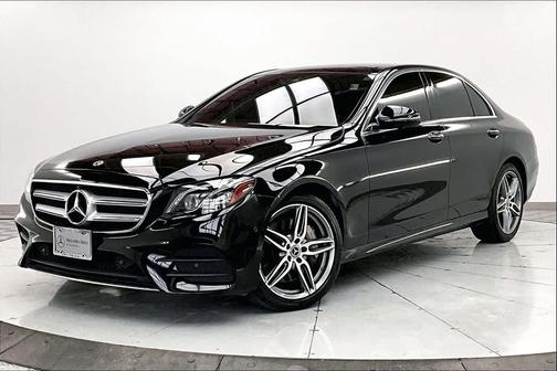 Black 2019 Mercedes-Benz E-Class 4MATIC