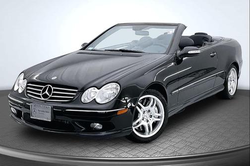 Black 2004 Mercedes-Benz CLK-Class CLK55 AMG