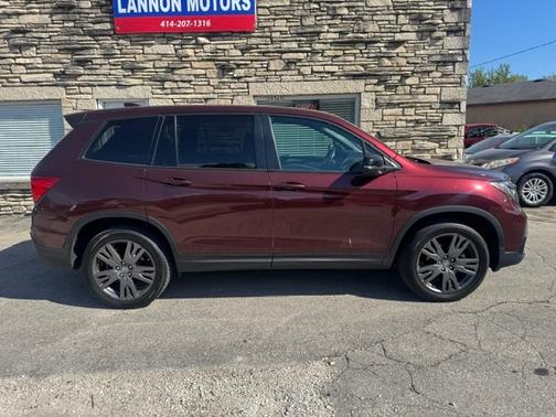 red 2021 Honda Passport EX-L