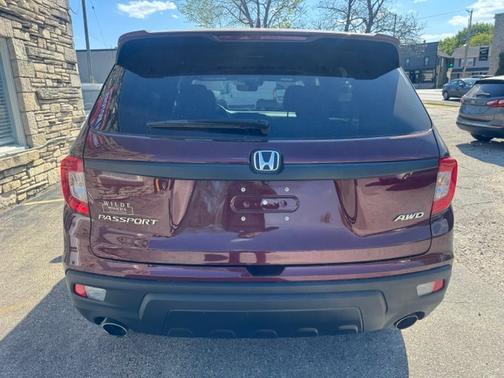 red 2021 Honda Passport EX-L