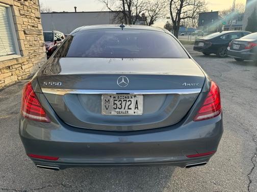 gray 2016 Mercedes-Benz S-Class S 550 4MATIC