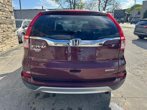 red 2016 Honda CR-V Touring